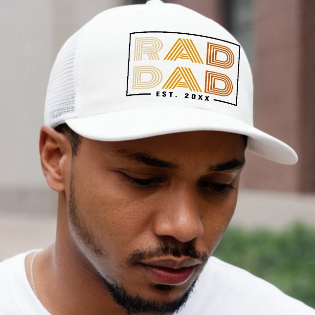 Gorra De Camionero Retro Rad Dad (Subido por el creador)