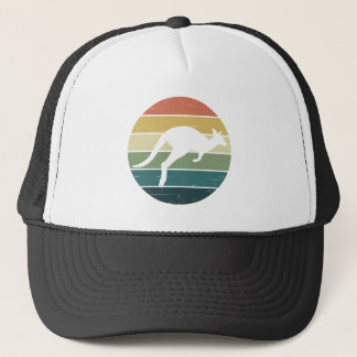 Gorra De Camionero Retro Rainbow Kangaroo