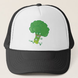 Gorra De Camionero Retro Running Broccoli