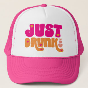 Gorra De Camionero Retro Solo Borracho Borracho de Amor Despedida d