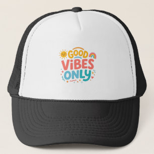 Gorra de camionero retro solo buenas vibras