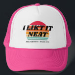 Gorra De Camionero Retro Sunset Vacation 50 60th 70th Birthday Squad<br><div class="desc">Retro Sunset Vacation 50 60th 70th Birthday Squad Hat</div>