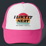 Gorra De Camionero Retro Sunset Vacation 50 60th 70th Birthday Squad<br><div class="desc">Retro Sunset Vacation 50 60th 70th Birthday Squad Hat</div>