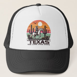 Gorra De Camionero Retro Texas