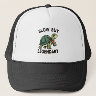 Gorra De Camionero Retro Turtle Chill Legend Trucker Hat