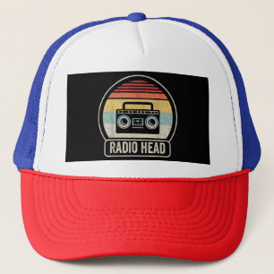 Gorra De Camionero Retro Vintage Radio Head