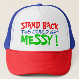 Gorra De Camionero ¡Retrocede, esto podría ser un desastre!