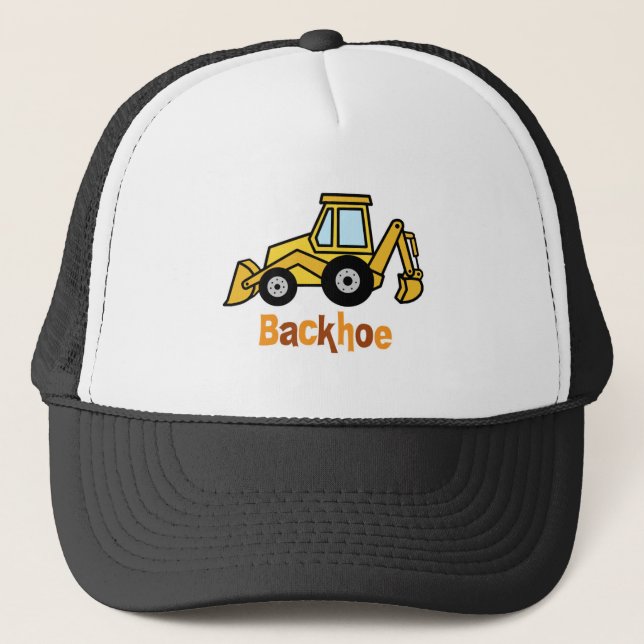 Gorra De Camionero Retroexcavadora (Anverso)