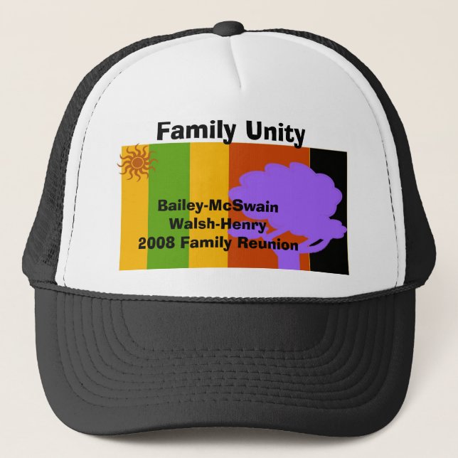 Gorra De Camionero Reunión, Bailey-McSwainWalsh-Henry… - Modificado (Anverso)