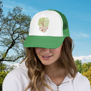 Gorra De Camionero Reunión Familiar con raíces Árbol Genealógico Fami