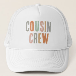 Gorra De Camionero Reunión familiar de la tripulación del Boho Cousin
