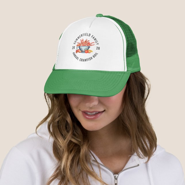 Gorra De Camionero Reunión Familiar de Parrillada de Mariscos Fiesta  (In situ)