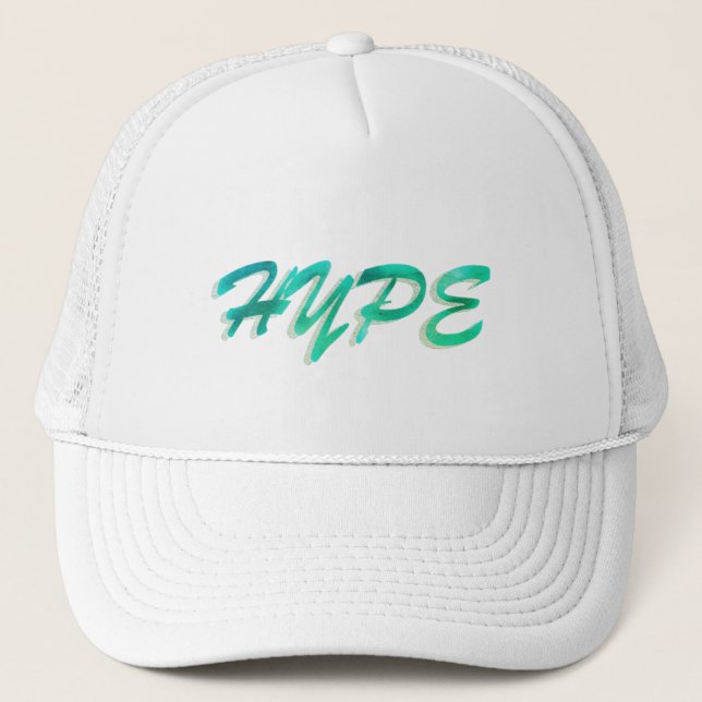 Gorra De Camionero Revestimiento verde y blanco (Anverso)