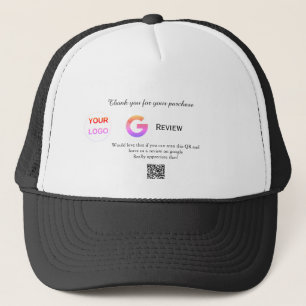 Gorra De Camionero Revisión del logotipo de negocios de Google Revisi