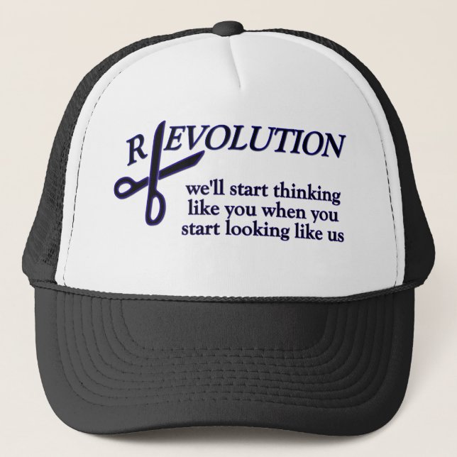 Gorra De Camionero Revolución vs Evolución (Anverso)