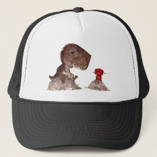 Gorra De Camionero Rex y rojo