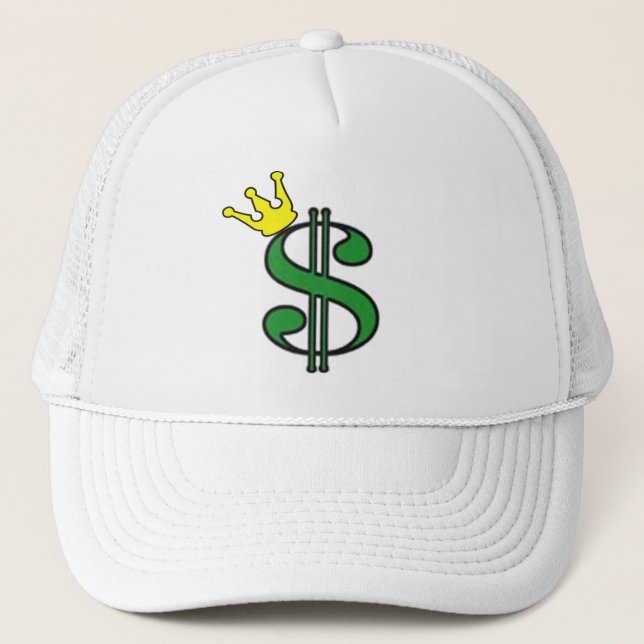 Gorra De Camionero Rey Cap del efectivo (Anverso)