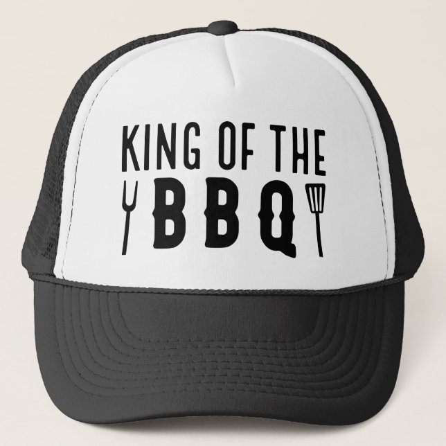 Gorra De Camionero Rey De La BQ (Anverso)
