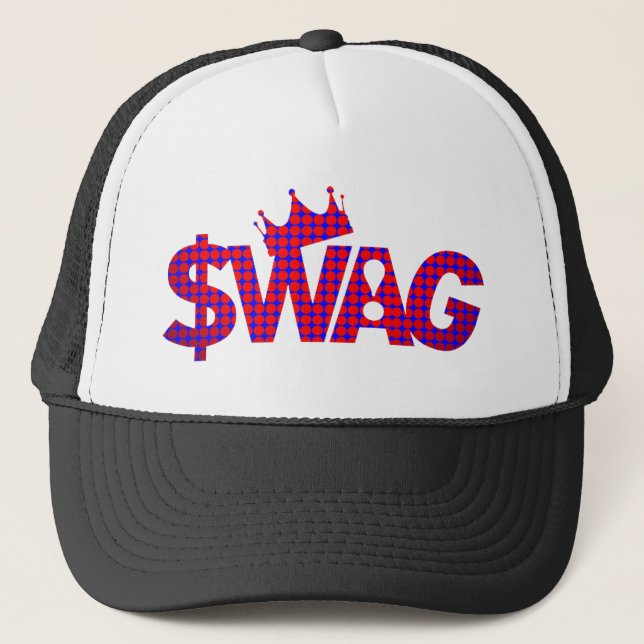 Gorra De Camionero ¡Rey de la superestrella del Swag! (Anverso)