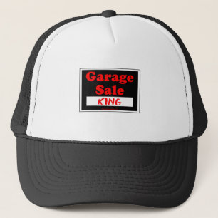 Gorra De Camionero Rey de la venta de garaje