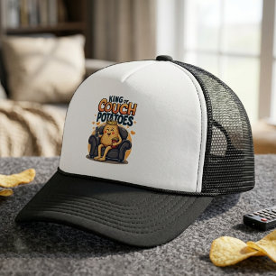 Gorra De Camionero Rey de las Patatas Perezosas - Patata Perezosa Div