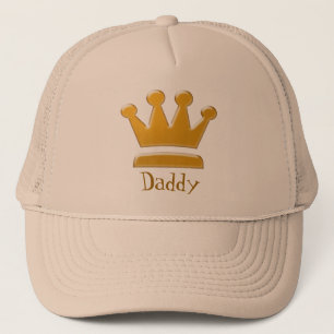 Gorra De Camionero Rey de oro Daddy Hat