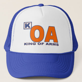 Gorra De Camionero Rey del diseño de los brazos 2CW