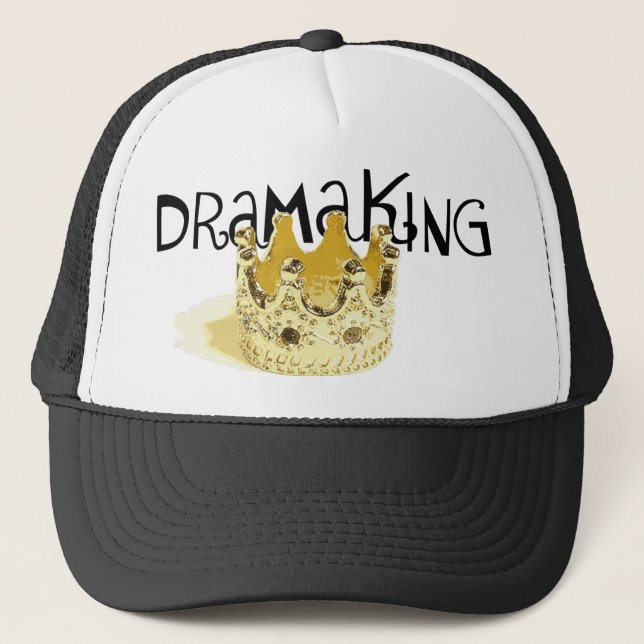 Gorra De Camionero Rey del drama (Anverso)