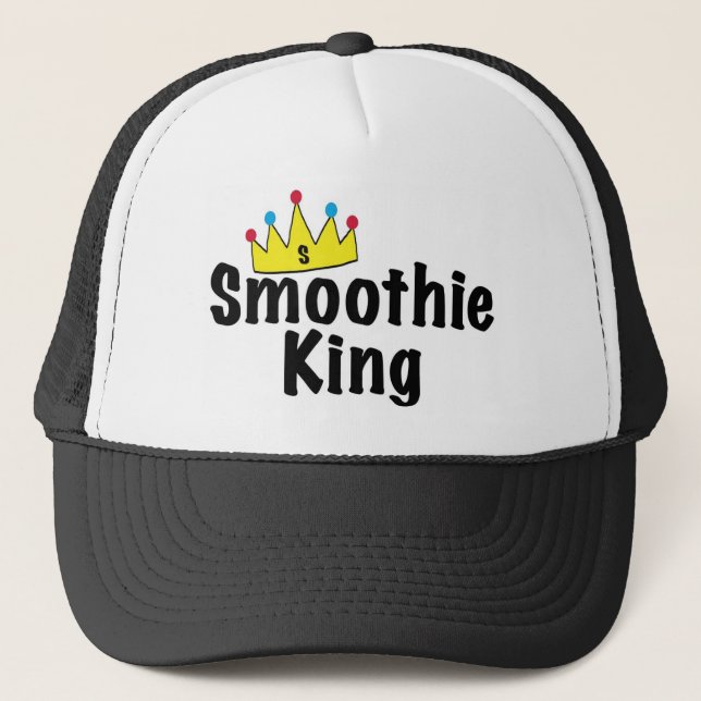 Gorra De Camionero Rey del Smoothie (Anverso)