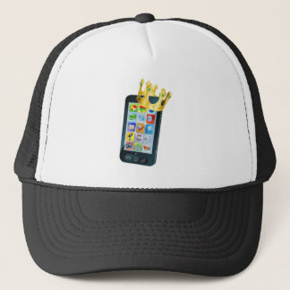 Gorra De Camionero Rey del teléfono móvil