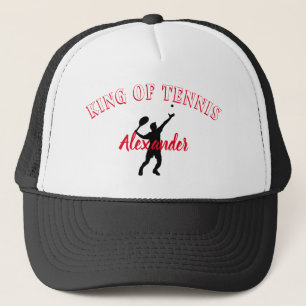 Gorra De Camionero Rey del tenis personalizado