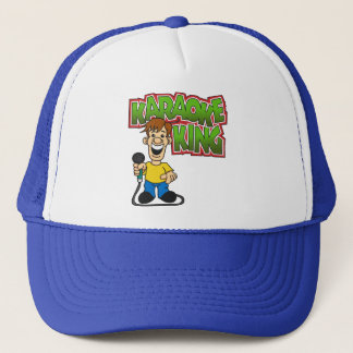 Gorra De Camionero Rey Hat del Karaoke