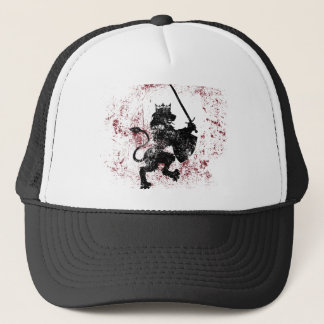 Gorra De Camionero Rey Hat del león del Grunge