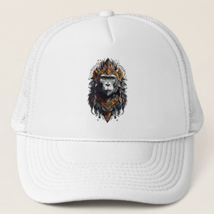 Gorra De Camionero Rey Mono del diablo