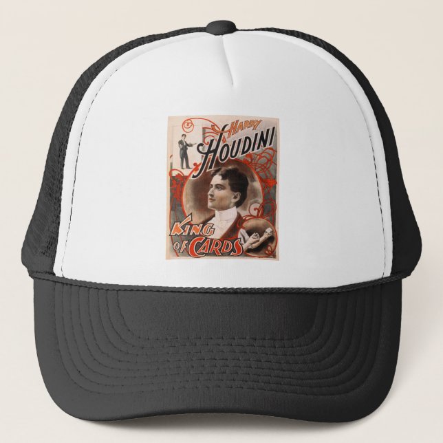 Gorra De Camionero Rey Of Cards de Harry Houdini (Anverso)