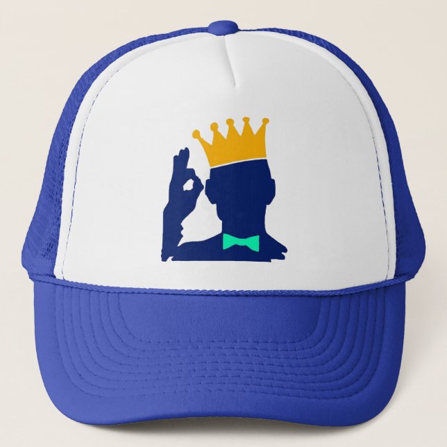 Gorra De Camionero Rey por un día (Anverso)