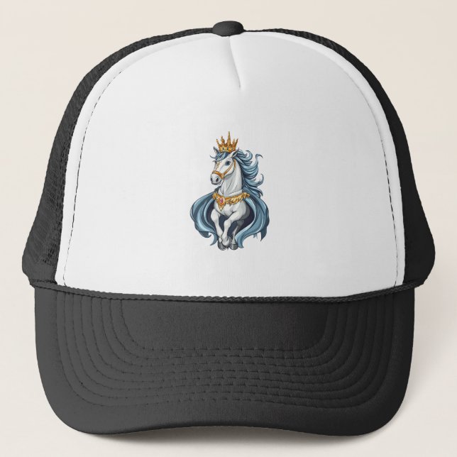 Gorra De Camionero Rey Unicornio Rey (1) (Anverso)