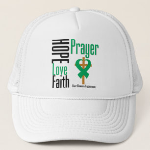 Gorra De Camionero Rezo de la fe del amor de la esperanza de la enfer