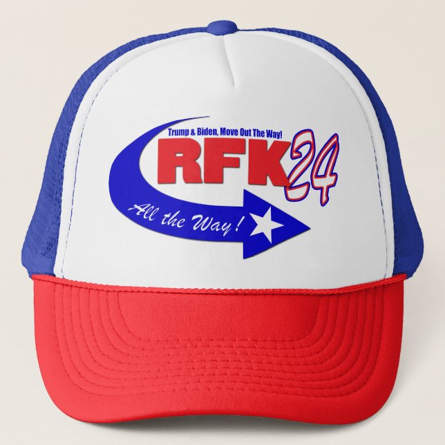 GORRA DE CAMIONERO RFK HASTA 2024 (Anverso)