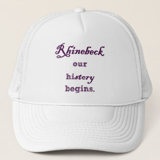 Gorra De Camionero Rhinebeck, mi historia comienza aquí