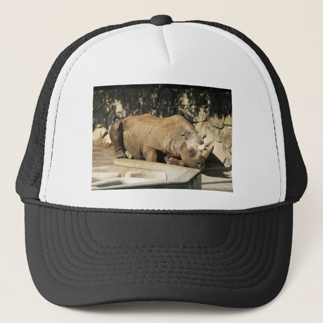 Gorra De Camionero Rhino durmiente (Anverso)