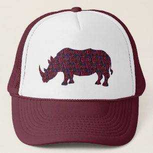 Gorra De Camionero Rhinoceroc africano