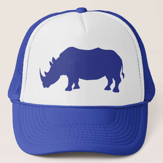 Gorra De Camionero Rhinoceros Silhouette (Anverso)