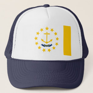 Gorra De Camionero Rhode Island State Flag Design
