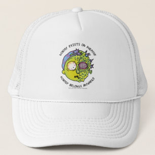 Gorra De Camionero RICK AND MORTY™   Stylized Morty Fly Quote