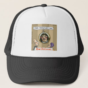 Gorra De Camionero Rick London Personalizados Funny Descartes Clock