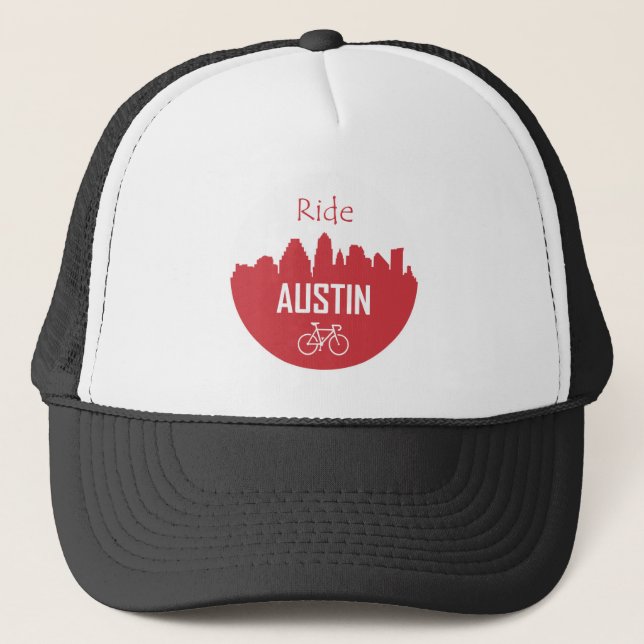 Gorra De Camionero Ride Austin (Anverso)