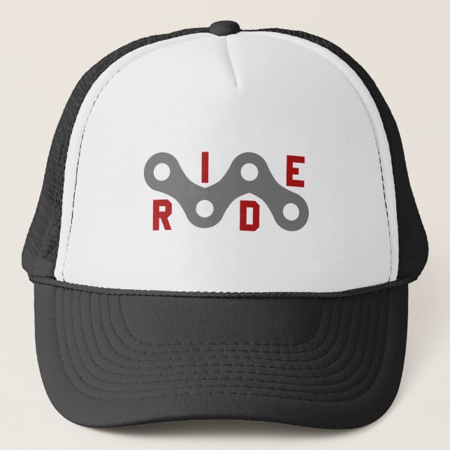 Gorra De Camionero Ride (cadena) (Anverso)