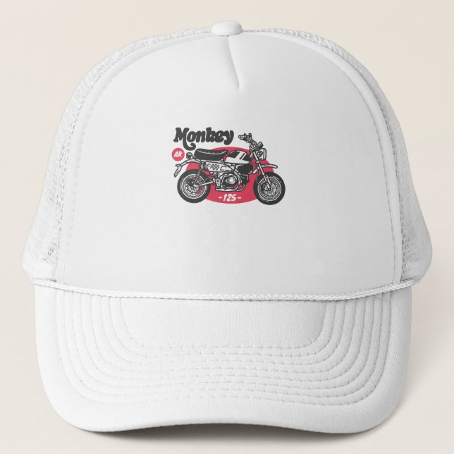 Gorra De Camionero Ride Monkey (Anverso)