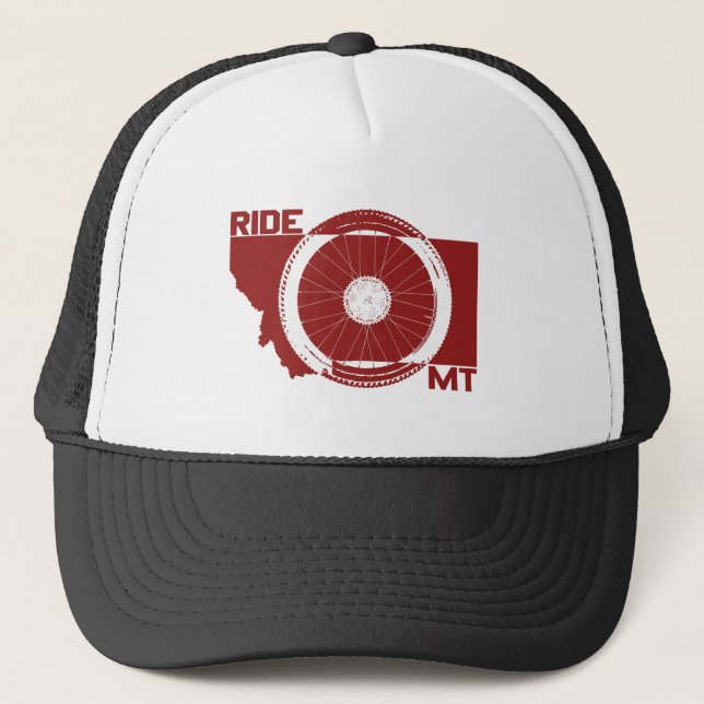 Gorra De Camionero Ride Montana (Anverso)